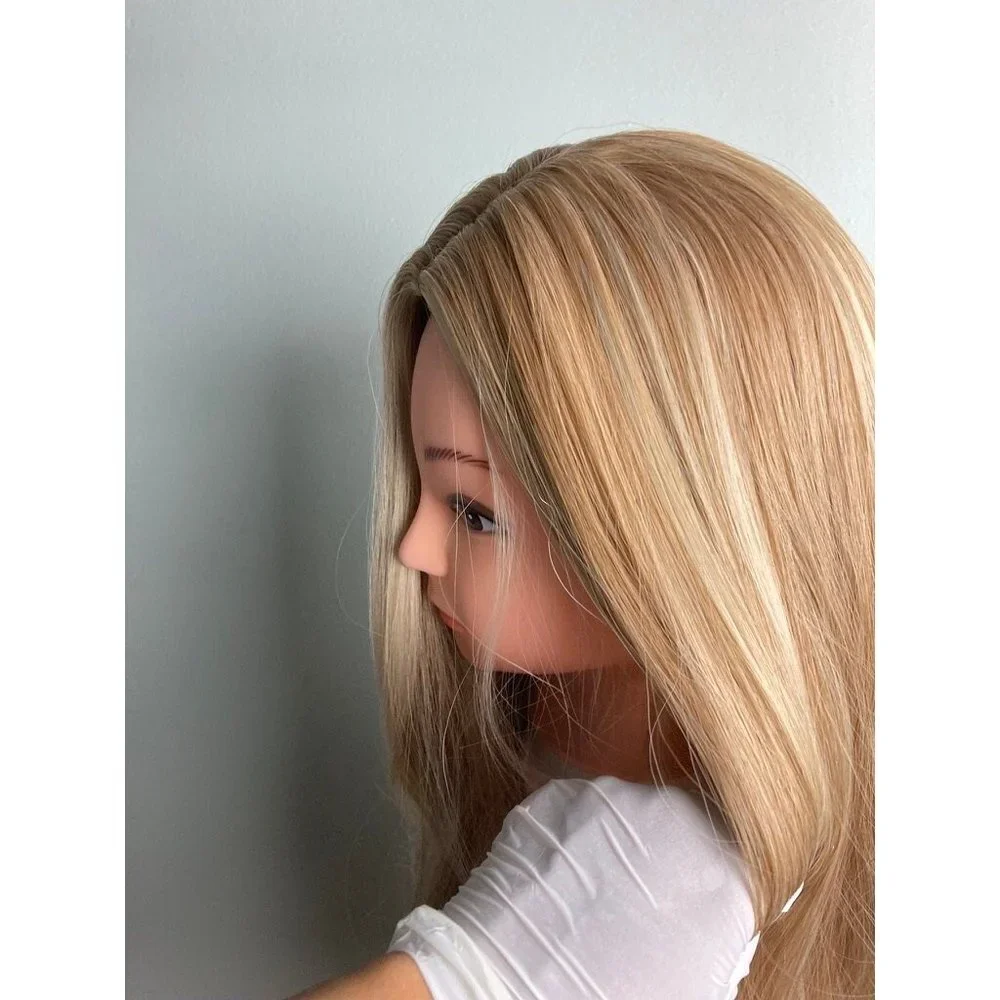 Blonde Wig Middle Part Wig